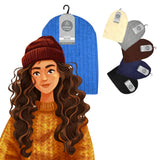 1Pce Unisex Basic Beanie