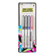 Pens Roller Tip Mixed 4pk image 0