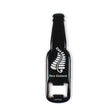 Souvenir Bottle Opener - Black with Silver Fern image 0
