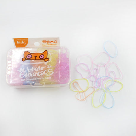 Mini Rubber Bands 150pc - Transparent image 0