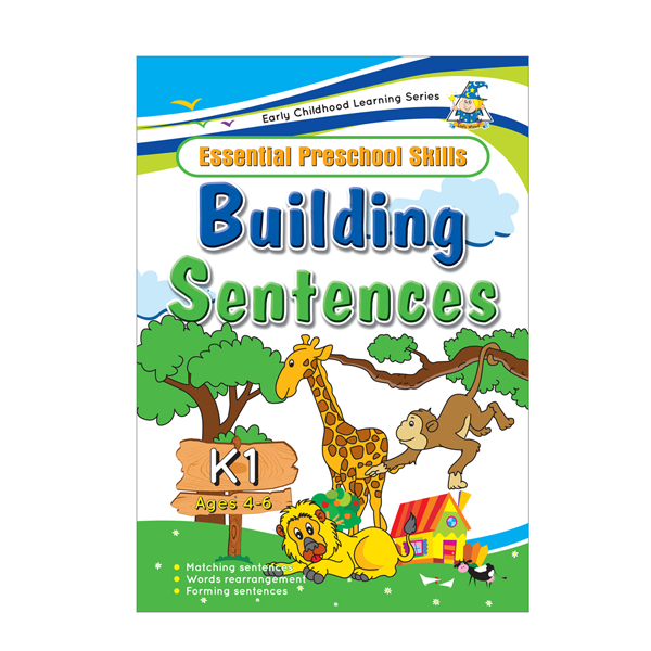 Greenhill Activity Book 4-6 Yr Building Sentences image 0