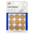 Cork Sticker 18pc Round Small(25mm) image 0