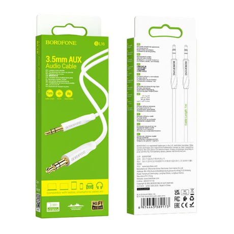 Clear sound AUX audio cable White image 0