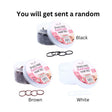 HAIR ELASTIC TIES 300PK / TUB image 0