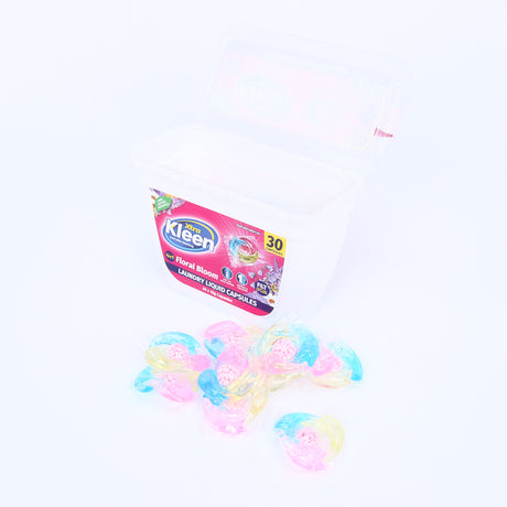 4-in-1 Laundry Detergent Disc Pods 30 Pack – Floral Bloom