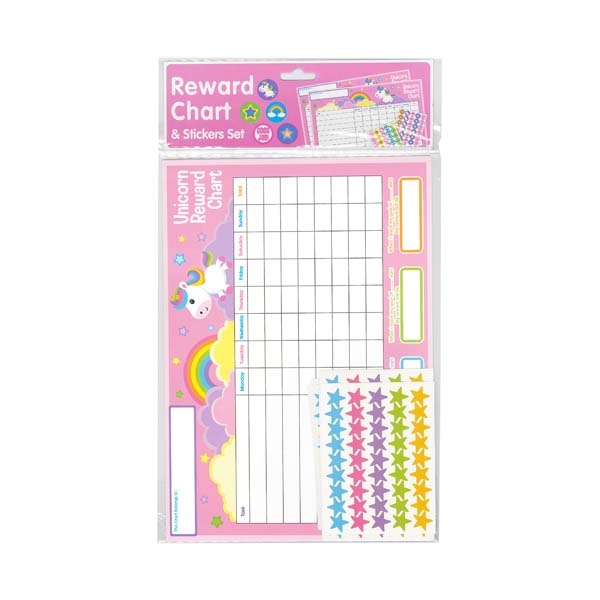 Reward Chart Unicorns 29.6x21cm image 0