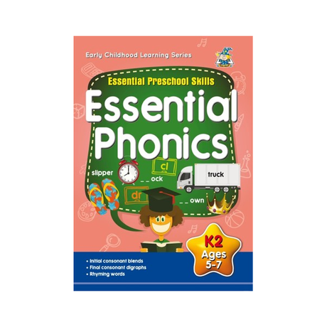 GREENHILL ACTIVITY BOOK 5-7YR ESSENTIAL PHONICS image 0