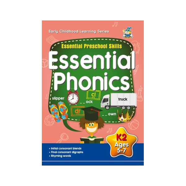 GREENHILL ACTIVITY BOOK 5-7YR ESSENTIAL PHONICS image 0