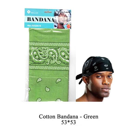 Cotton Bandana -Green image 0