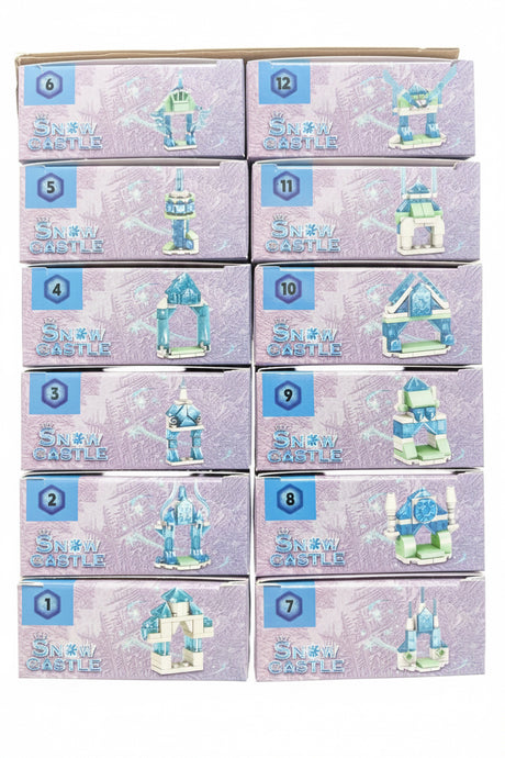 Winter Castle Mini Building Blocks Toy