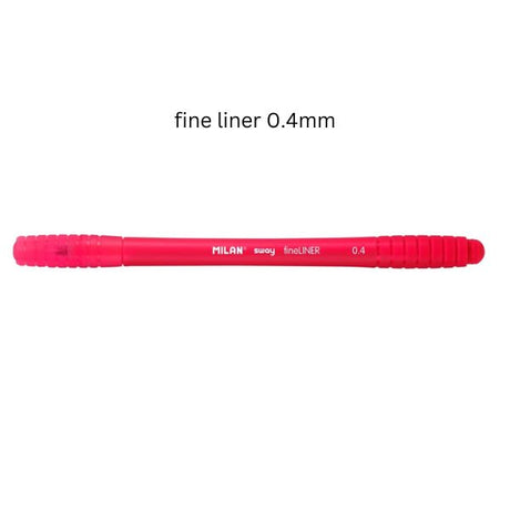 Milan sway fine liner 0.4mm Watermelon Red image 0