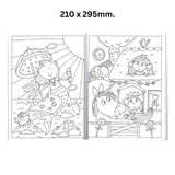 Activity & Colouring Book Mermaid & Unicorn 56pgs image 1