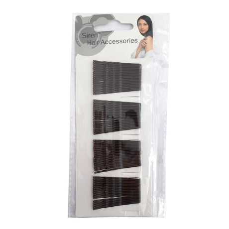 Hairgrips Small Brown 72pc image 0