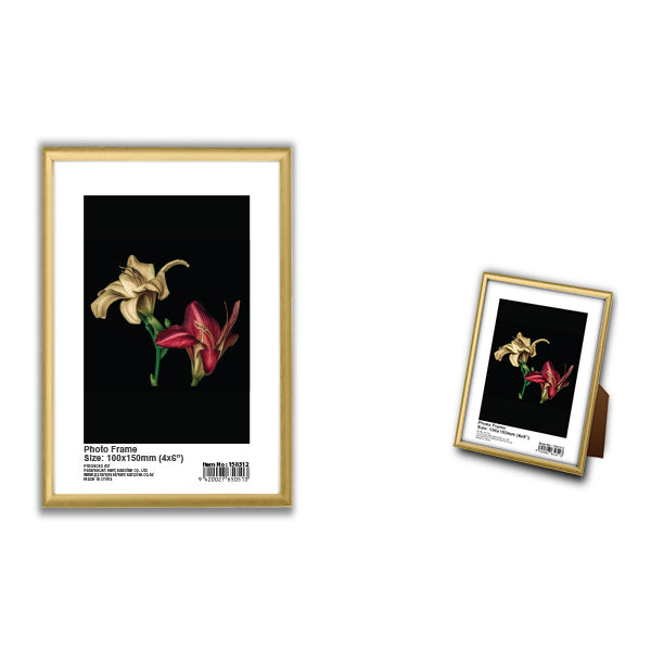 Photo Frame 10x15cm (4x6) Gold image 0