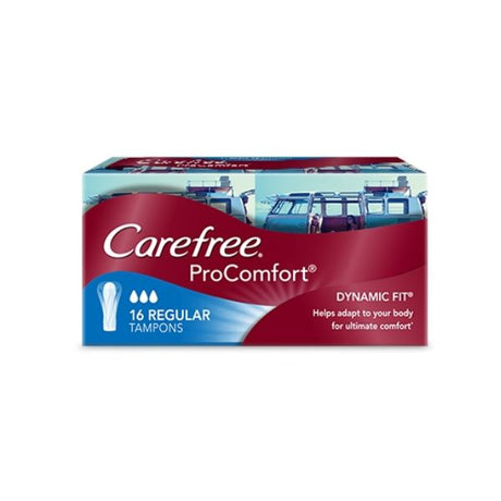 Carefree PK32 Regular Tampons Pro Comfort Dynamic Fit image 0