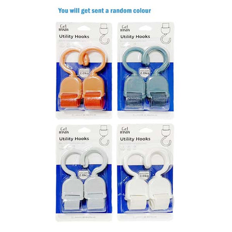 Utility Hooks 2pc with velcro straps image 0