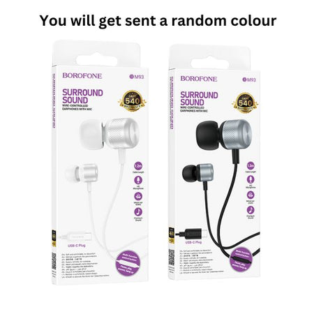 Platinum universal digital earphones with mic Type-C image 0