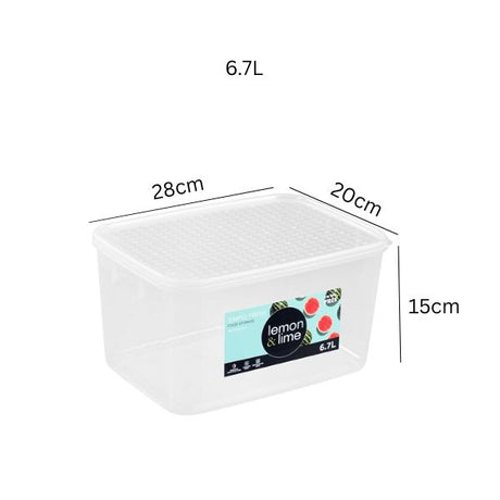SIMPLE FRESH FOOD CONTAINER 6.7L 28X20X15CM image 0