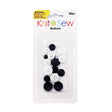 K&S Black&White Buttons Asst 20pcs image 0
