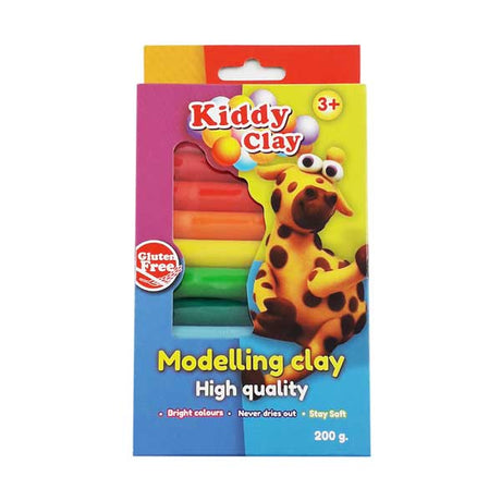 Modelling Clay 12 colour 200g Craft image 0