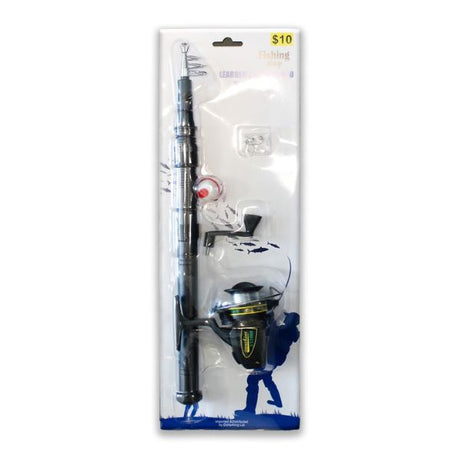 Learner's Fishing Rod Set with Reel image 0