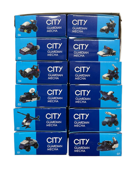 Azure Special Police Mini Building Blocks Toy