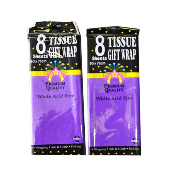 Tissue, Purple, PK8 image 0