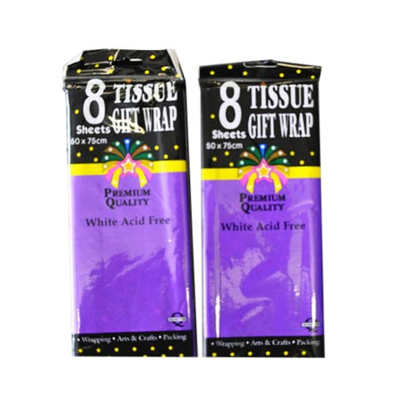 Tissue, Purple, PK8 image 0