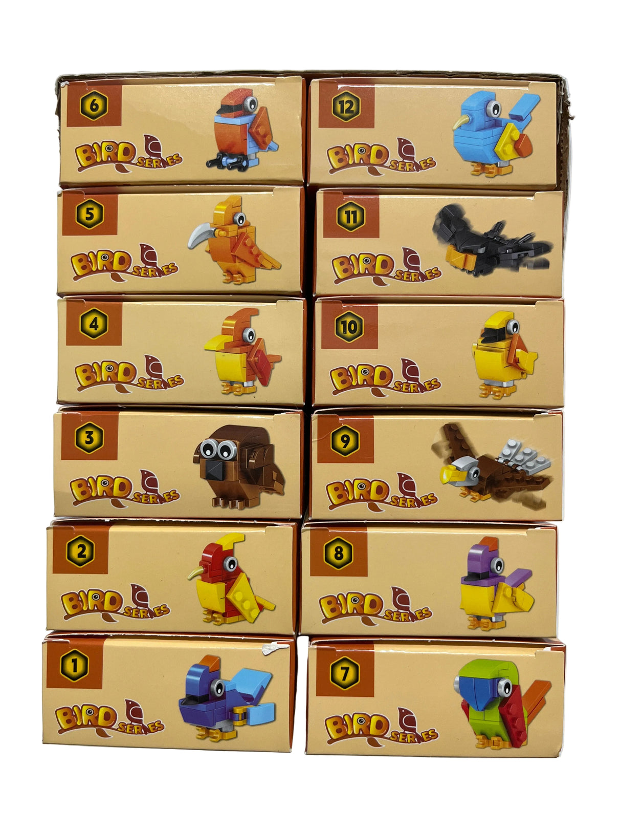 Colorful Parrot Mini Building Blocks Toy