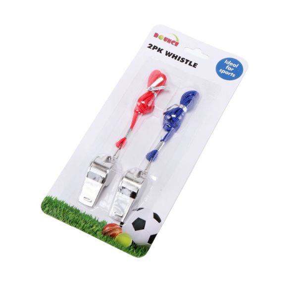 Whistle With Cord 2pk image 0