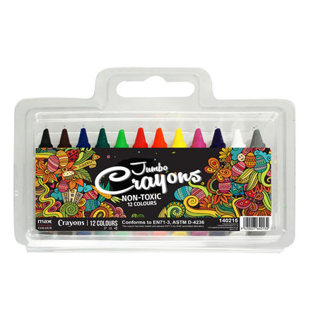 Color Crayons Jumbo (14x103mm) x12pk image 0