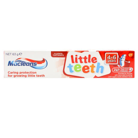 MACLEANS 63g LITTLE TEETH TOOTHPASTE 4-6 YEARS image 0