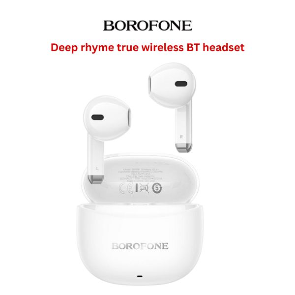 Deep rhyme true wireless BT headset_WHITE image 0