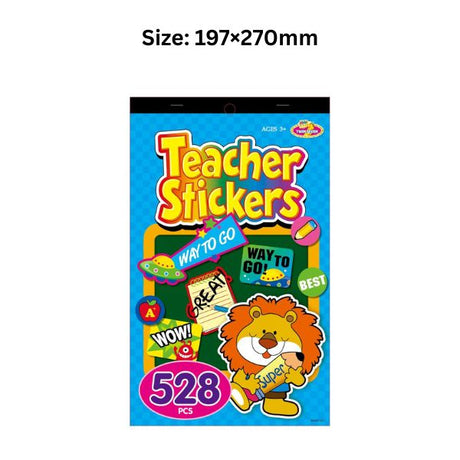 Sticker Pad Teacher 528pcs Reward image 0
