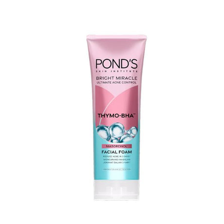 PONDS 100g FACIAL FOAM BRIGHT MIRACLE ULTIMATE ACNE CONTROL image 0
