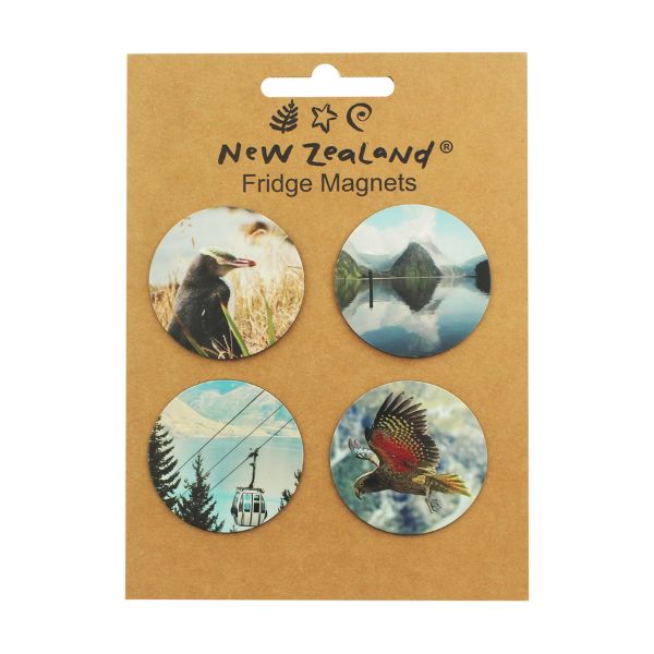 Magnet NZ 4pc Set South Island 55mm image 0