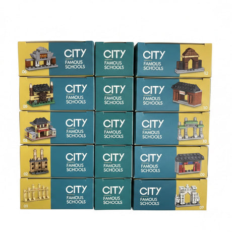 Famous University Mini Building Blocks Toy