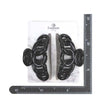 Hair Clip Large 2PC - Type C Black image 0