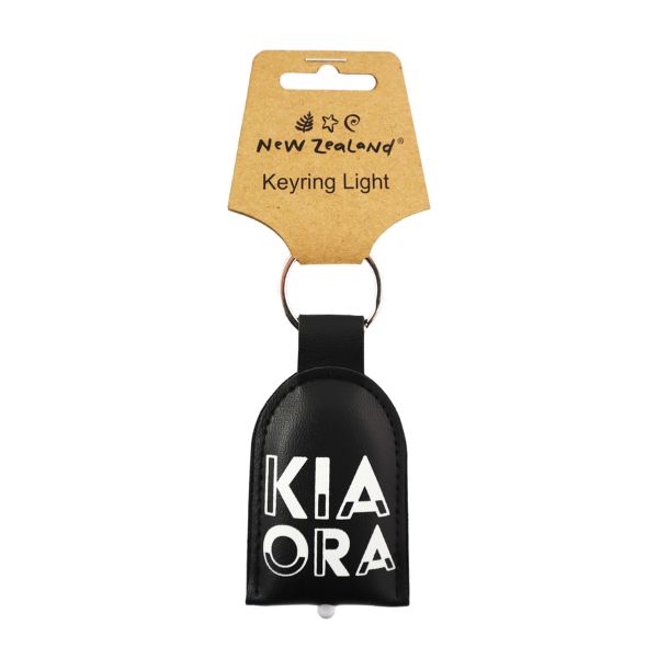 Keyring w/Light NZ Kia Ora image 0