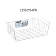 WIRE UNDERSHELF HANGING BASKET 39X26X14CM image 0