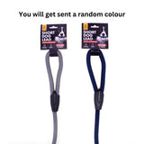Dog Lead Shock Absorbing 2 Assorted Colours Grey & Navy Blue 60cm image 0