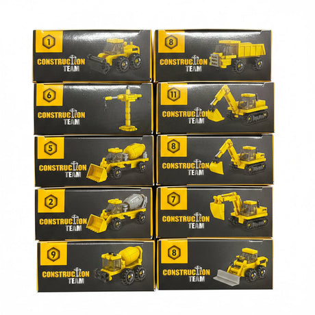 Construction Team Mini Building Blocks Toy