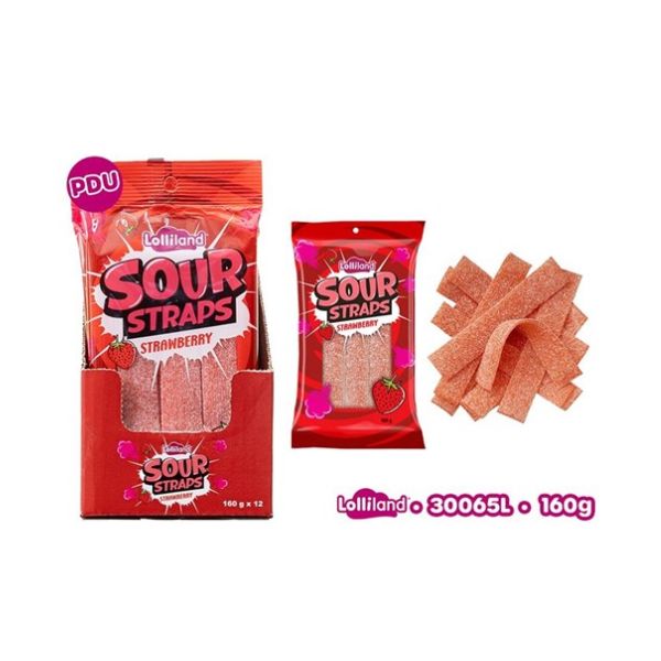 Sour Straps Strawberry image 0