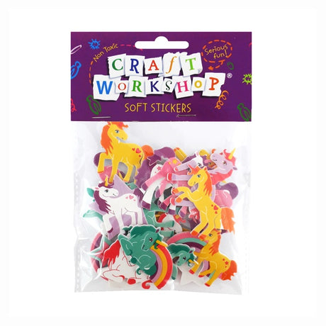 Craft Soft Sticker Unicorns 22pc image 0