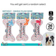 1Pc Birthday Bone Plush 26Cm 3Asst image 0