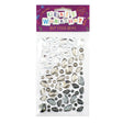 Craft Self Stick Gems Black 95x155 image 0