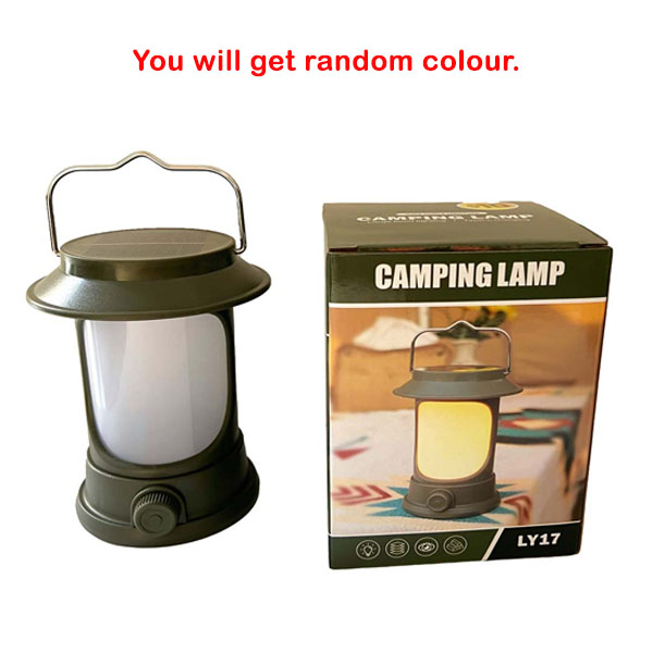 Rechargeable Solar Camping light image 0