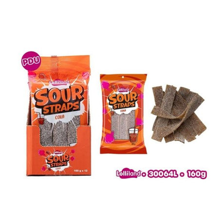 Sour Straps Cola 160G image 0