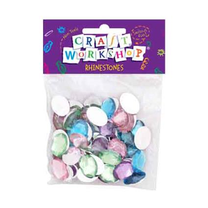 Craft Rhinestones Oval Assorted image 0