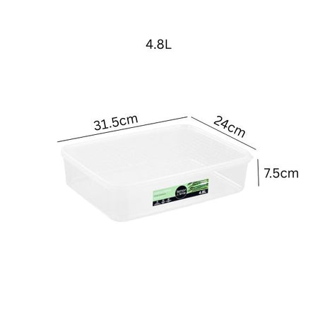SIMPLE FRESH FOOD CONTAINER 4.8L 31.5X24X7.5CM image 0